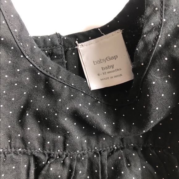 GAP Polka Dot Blouse Top w/ Flutter Cap Sleeves - Picture 2 of 5